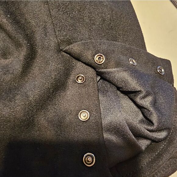 Pixley long sleeve jacket Women's medium black, / silver Pre-owned - Picture 12 of 12